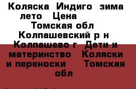 Коляска “Индиго“ зима-лето › Цена ­ 6 000 - Томская обл., Колпашевский р-н, Колпашево г. Дети и материнство » Коляски и переноски   . Томская обл.